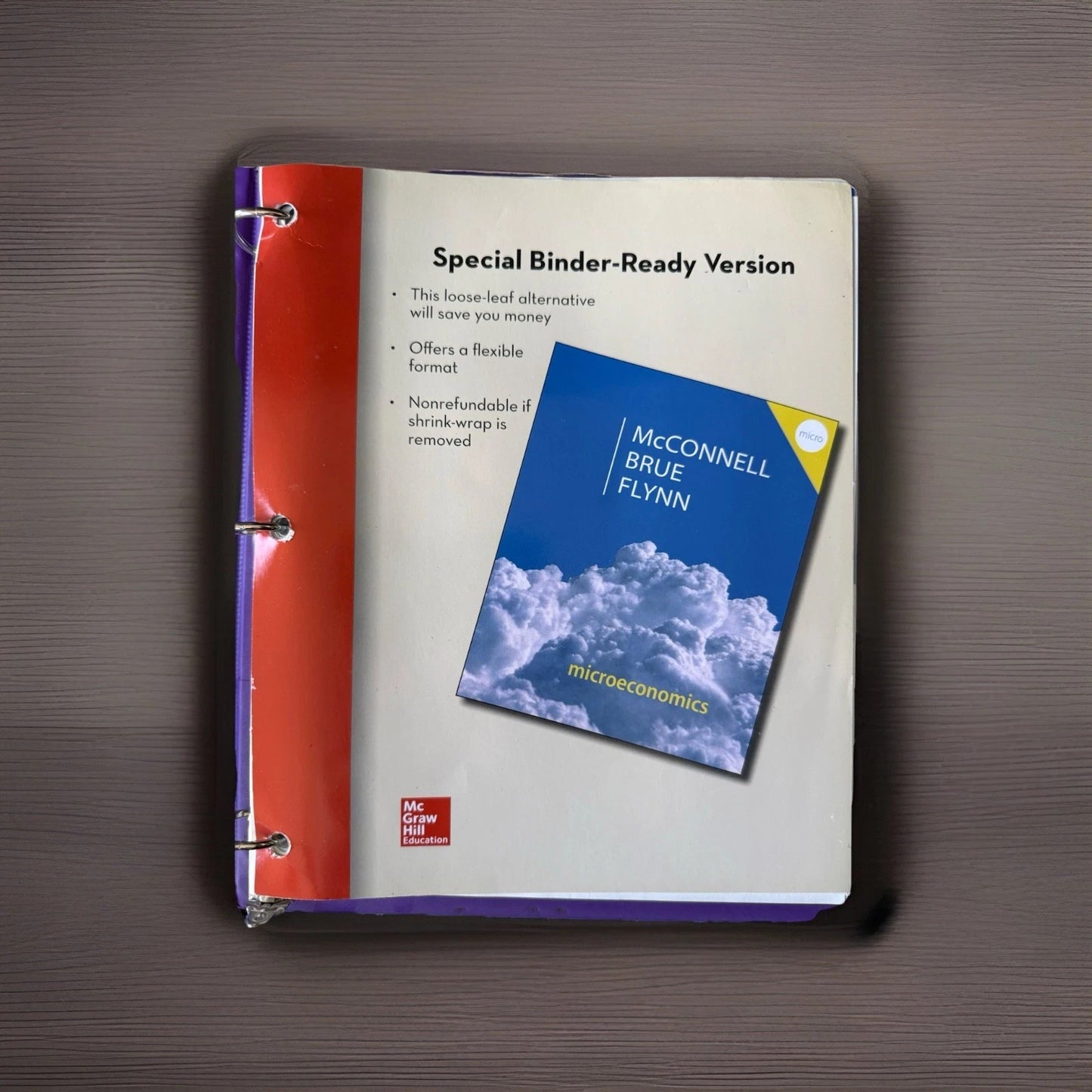 Loose Leaf for Microeconomics by Sean Masaki Flynn, Campbell R. McConnell and...