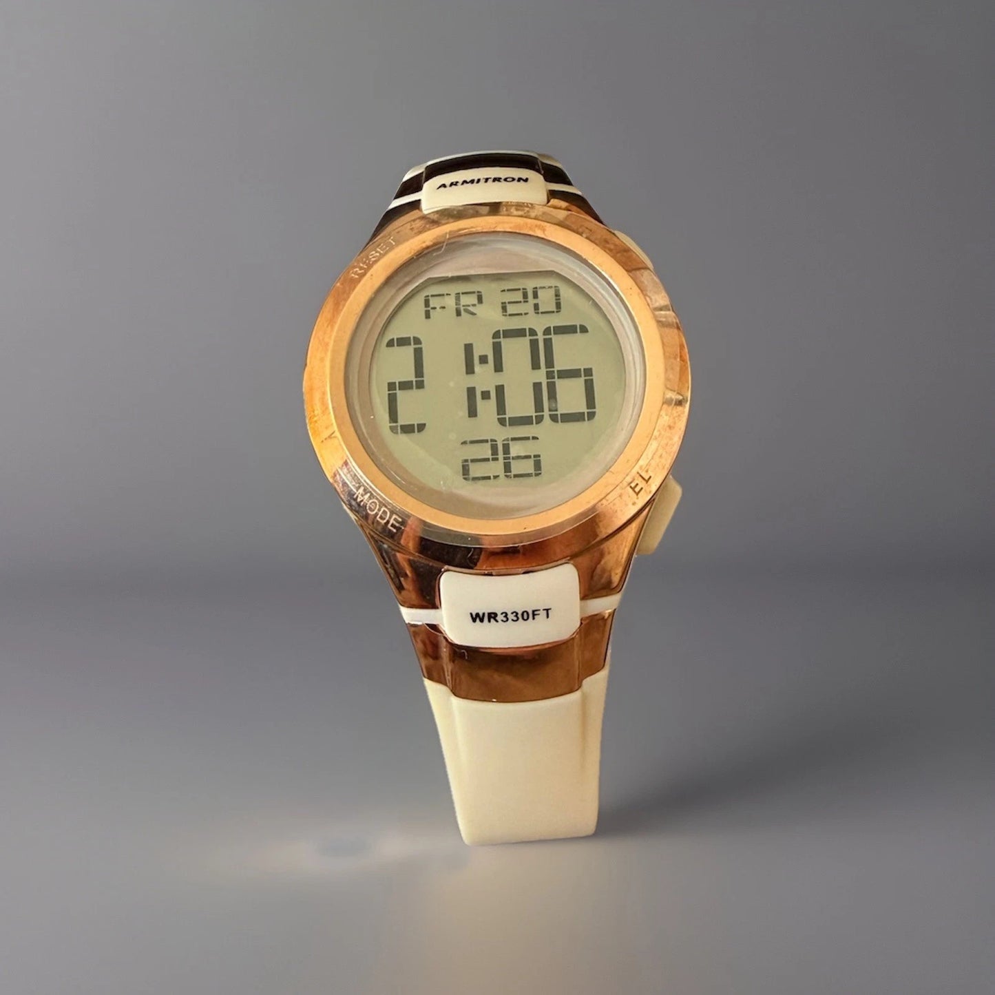 Women's ARMITRON Pro-Sport Rose Gold & White