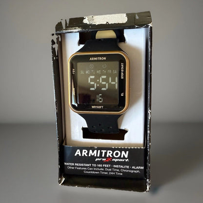 Armitron Sport Digital Watch Black Copper (40/8417PBLTB)