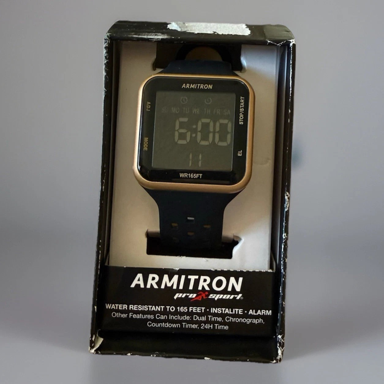 Armitron Sport Digital Watch Black Copper (40/8417PBLTB)