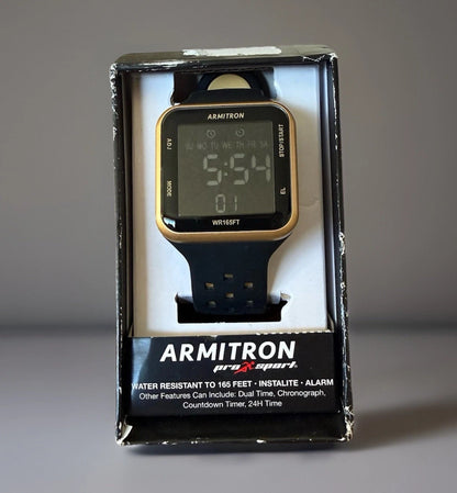 Armitron Sport Digital Watch Black Copper (40/8417PBLTB)
