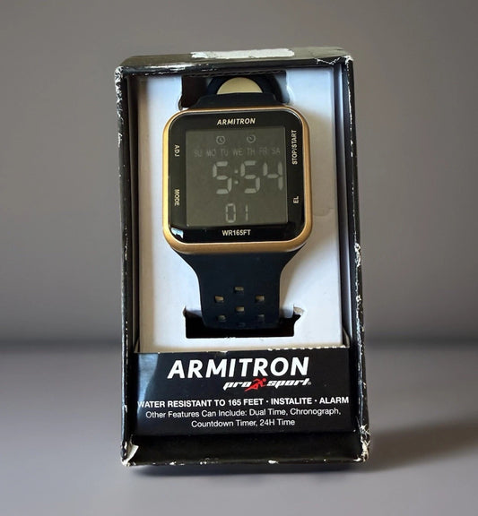 Armitron Sport Digital Watch Black Copper (40/8417PBLTB)