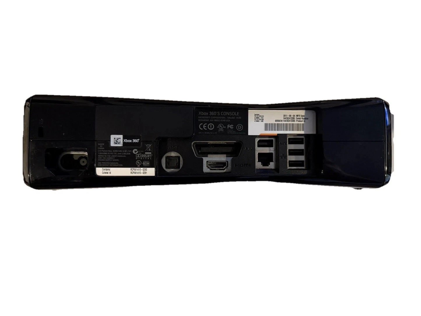 Microsoft Xbox 360 S 250GB Home Console Bundle - Gloss Black