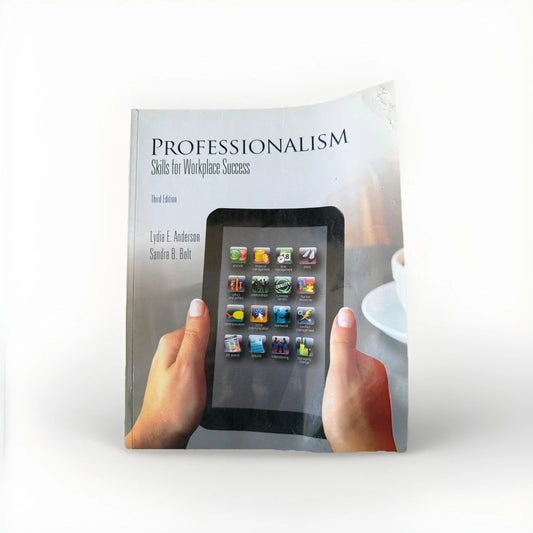 Professionalism: Skills for Workplace Success 3 Edition