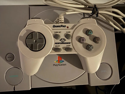 Sony PlayStation 1 Game Console - Gray PS1 Ps One